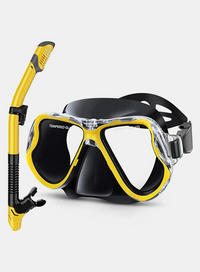 Thumbnail for Adults Dry Snorkel Set Panoramic Wide View
