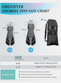 Thumbnail for _Adults Snorkel Fins