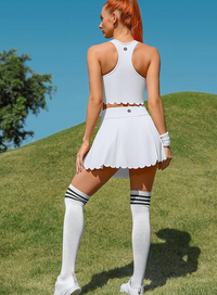 Thumbnail for Women's Athletic Tennis Dress – High-Waisted Workout Dress with Built-In Bra