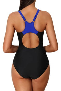 Thumbnail for AquaShape Women’s Tummy Control One-Piece Swimsuit – Racerback Athletic Swimwear