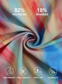 Thumbnail for Rainbow Dye Quick-Dry Long Sleeve Rash Guard