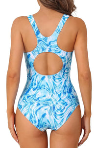 Thumbnail for Women's One-Piece Tummy Control Swimsuit – Slimming Sporty Swimwear