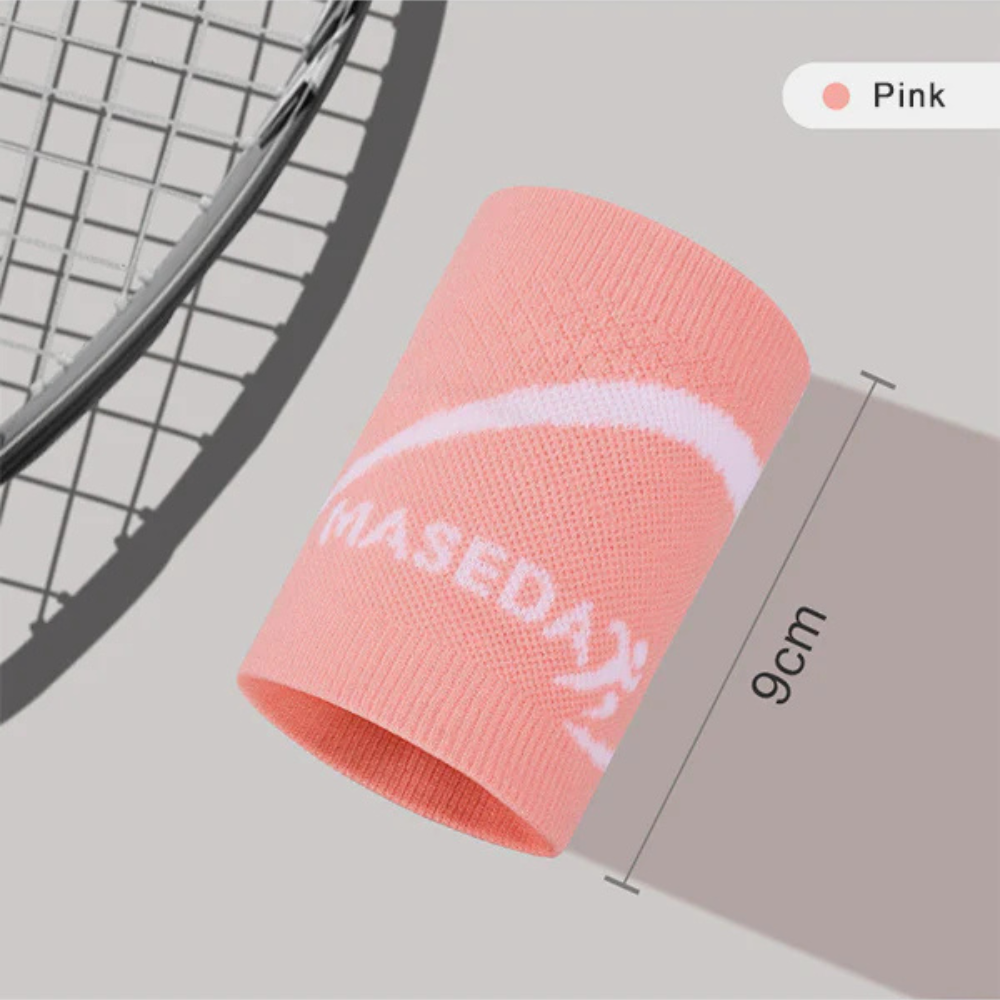 Breathable Sports Wristbands – Lightweight, Sweat-Absorbing Bands for Women