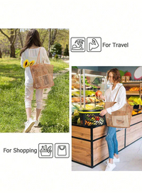 Thumbnail for Mesh Beach Tote Bag – Ultimate All-in-One Beach Companion