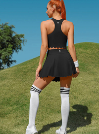 Thumbnail for Women's Athletic Tennis Dress – High-Waisted Workout Dress with Built-In Bra