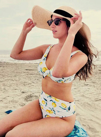 Thumbnail for Women’s Wide Brim Sun Straw Hat