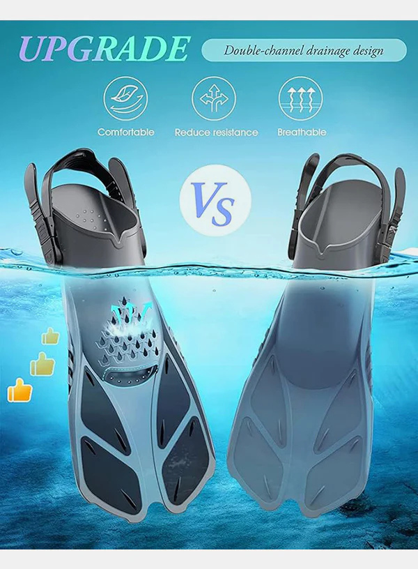 _Adults Snorkel Fins
