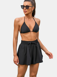 Thumbnail for High Waisted Swim Board Shorts
