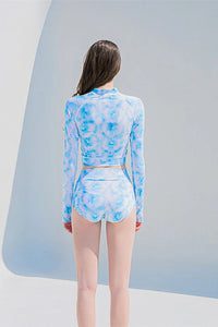 Thumbnail for Fashionable Tie Dye Print Long Sleeve