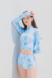Thumbnail for Fashionable Tie Dye Print Long Sleeve