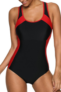 Thumbnail for Women's One-Piece Athletic Racing Swimsuit – Lap Swimming & Training